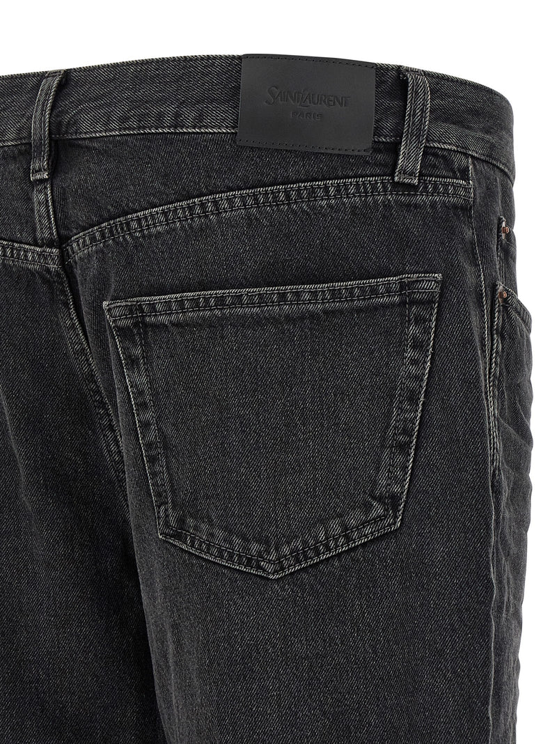 Saint Laurent Mick Jeans - Cotton Straight Leg - Style VA1297 | Urbalent... | Urbalenti™ NYC