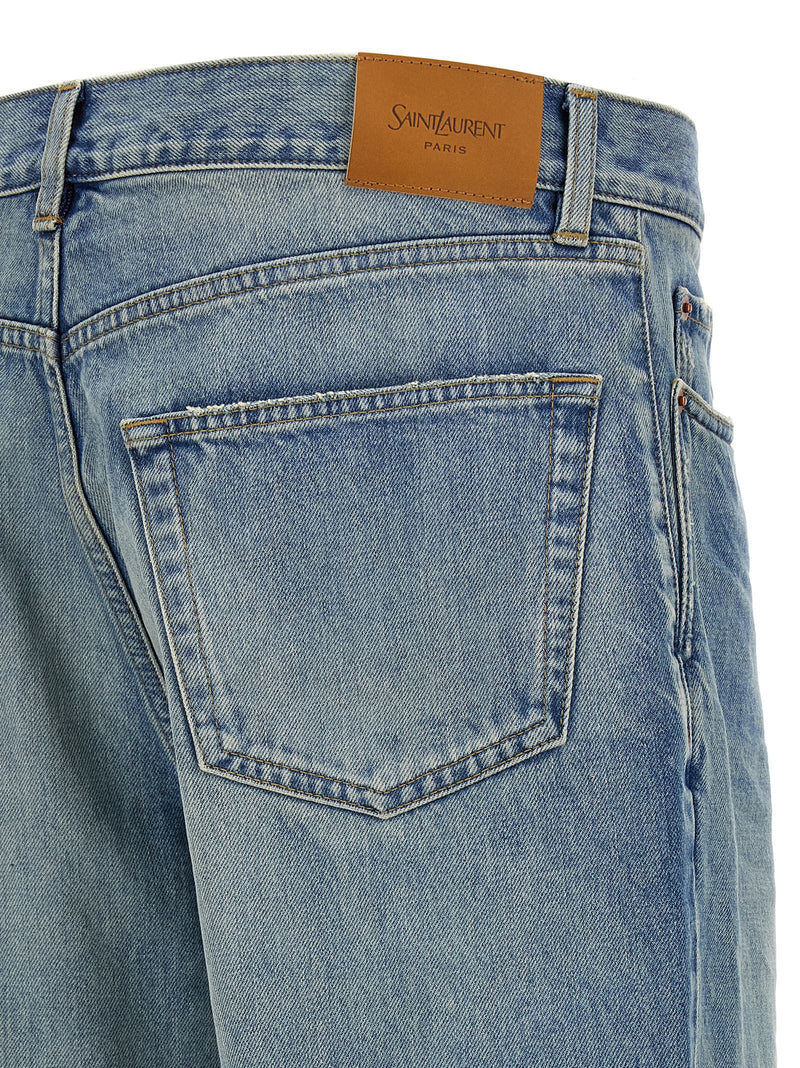 Saint Laurent Mick Jeans - Leather - Style AS4415 | Urbalenti | Urbalent... | Urbalenti™ NYC