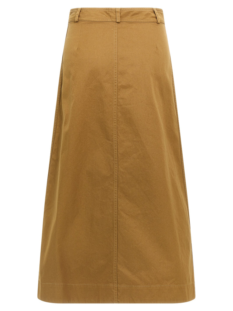 Saint Laurent Midi Skirt | Urbalenti™ NYC