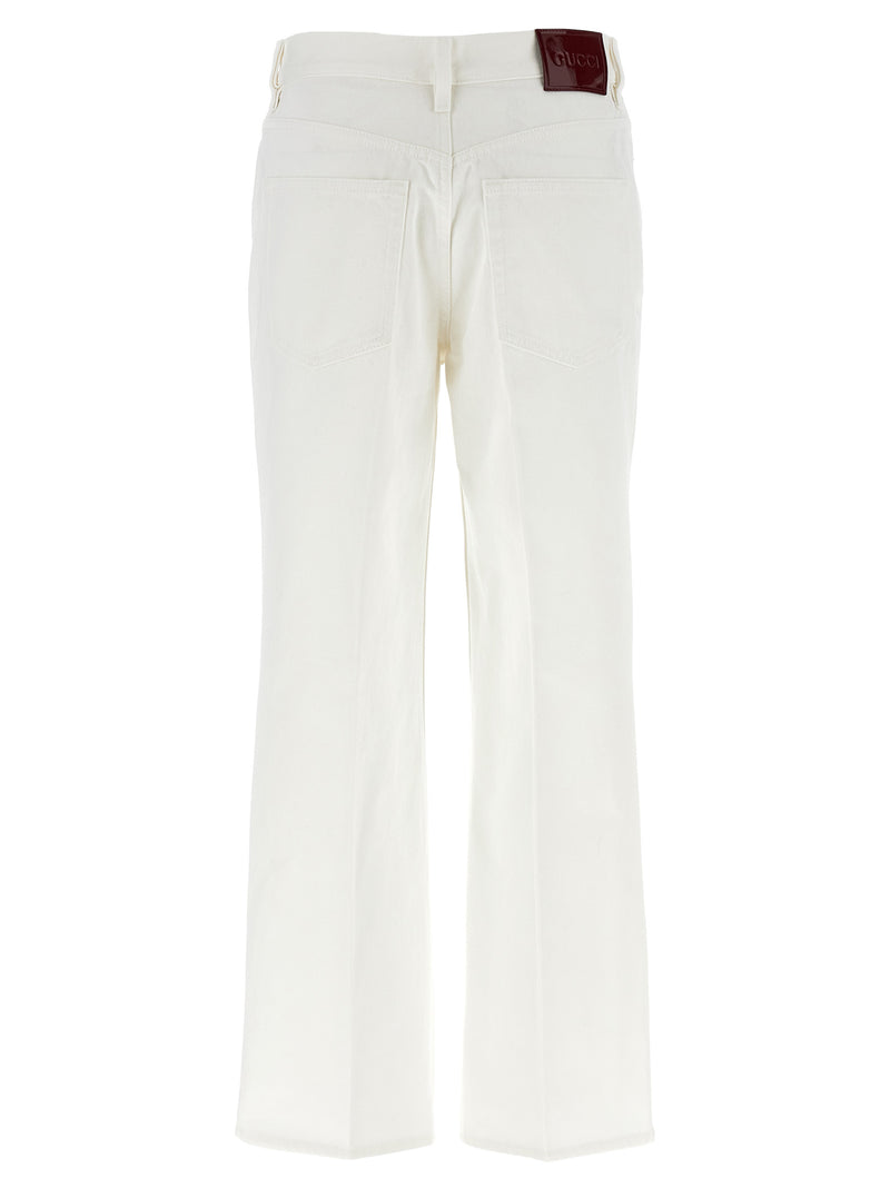 Gucci Cropped Jeans | Urbalenti™ NYC