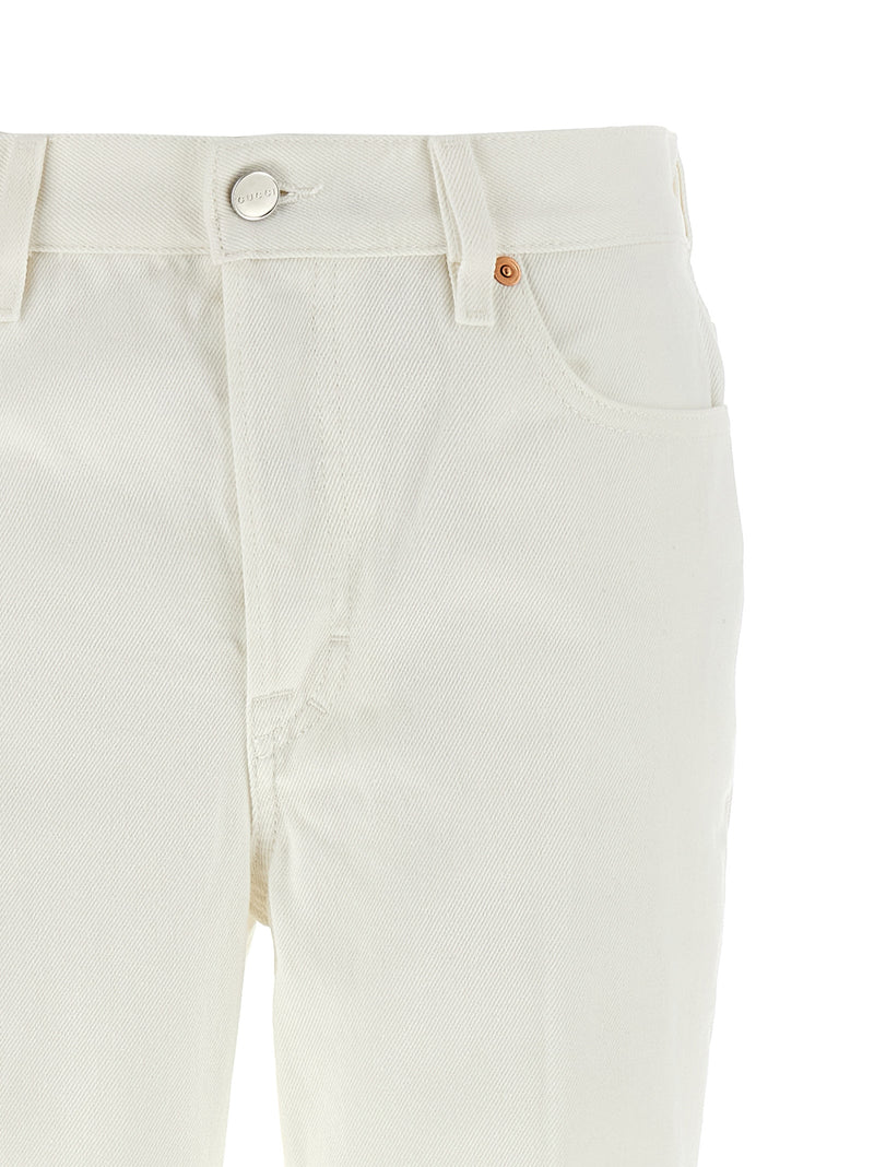 Gucci Cropped Jeans | Urbalenti™ NYC