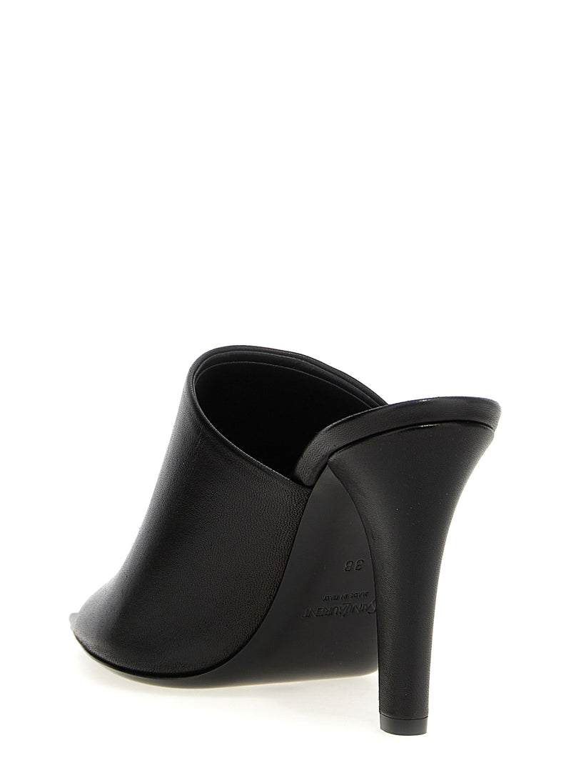 Saint Laurent Jill Mules | Urbalenti™ NYC