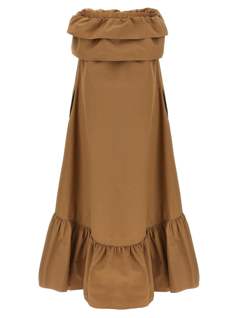 Saint Laurent Saint Laurent Flounce Dress