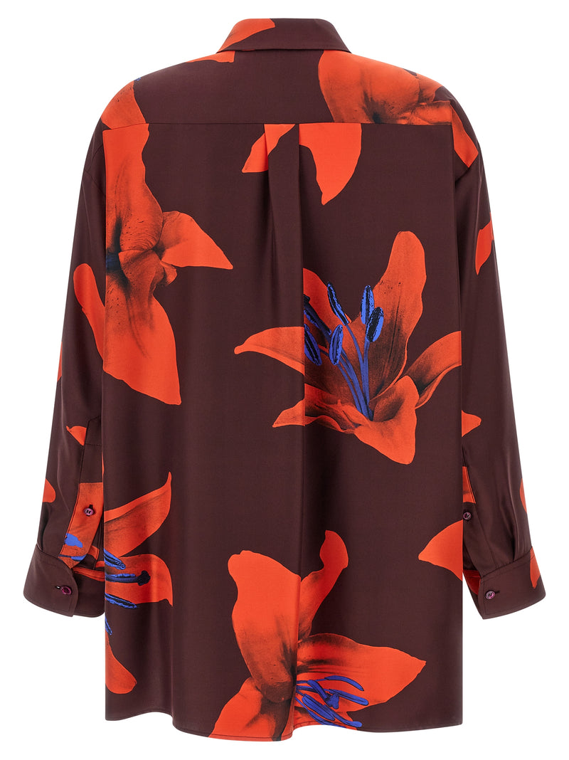 Alexander McQueen Flame Lily Shirt | Urbalenti™ NYC