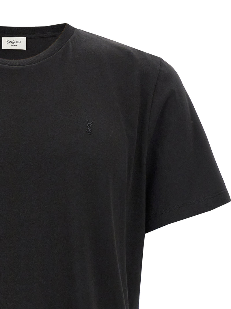 Saint Laurent Saint Laurent Cassandre Embroidery T-shirt