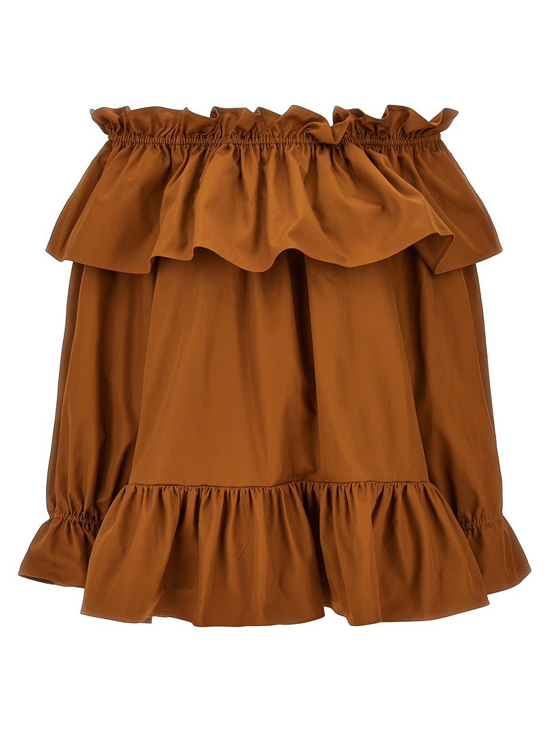 Saint Laurent Saint Laurent Flounces Mini Dress