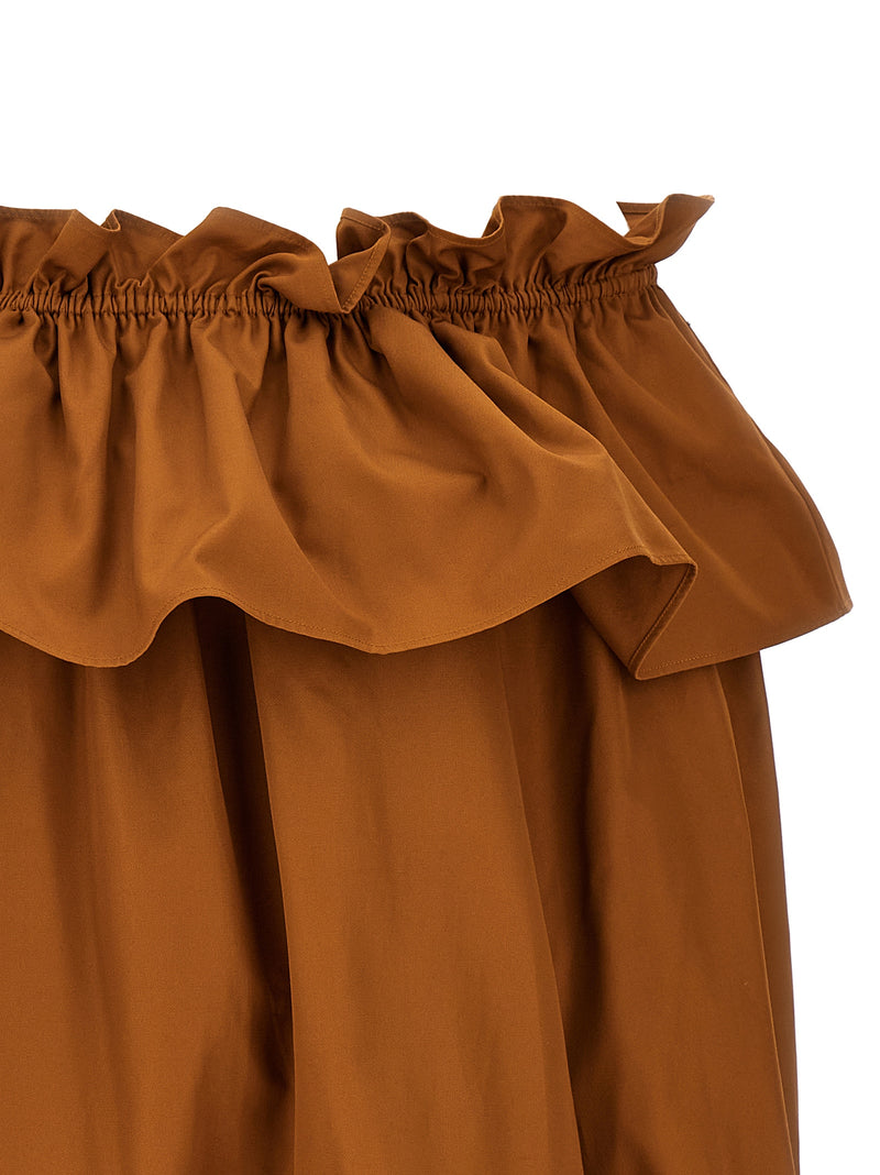 Saint Laurent Saint Laurent Flounces Mini Dress