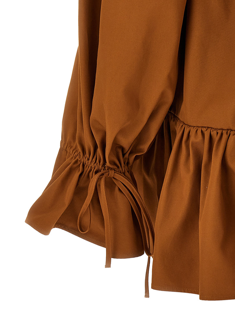Saint Laurent Saint Laurent Flounces Mini Dress