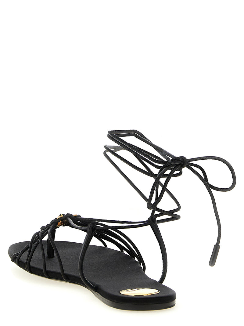 Saint Laurent Babylone Sandals | Urbalenti™ NYC