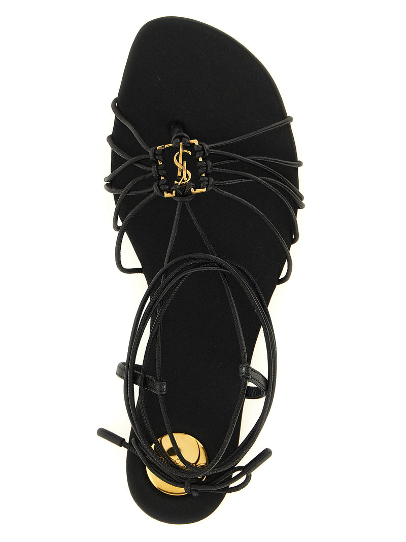 Saint Laurent Babylone Sandals | Urbalenti™ NYC