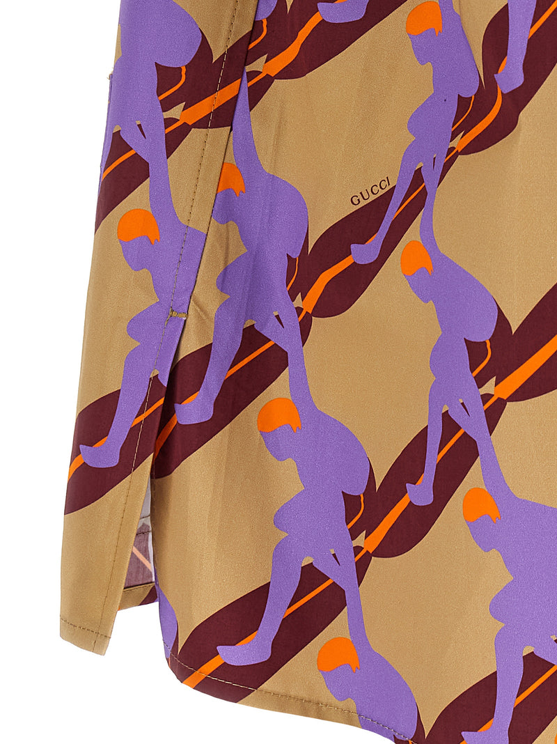 Gucci Gucci Twisted Surf Shirt