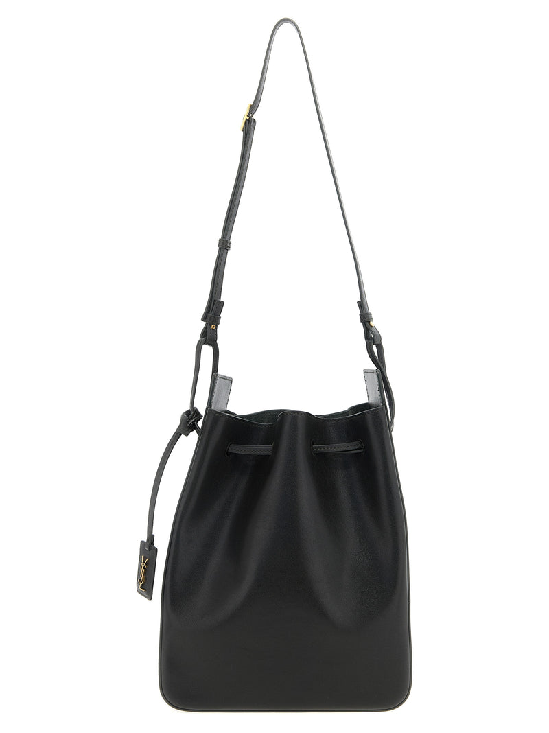 Saint Laurent Saint Laurent Large Leather Bucket Bag