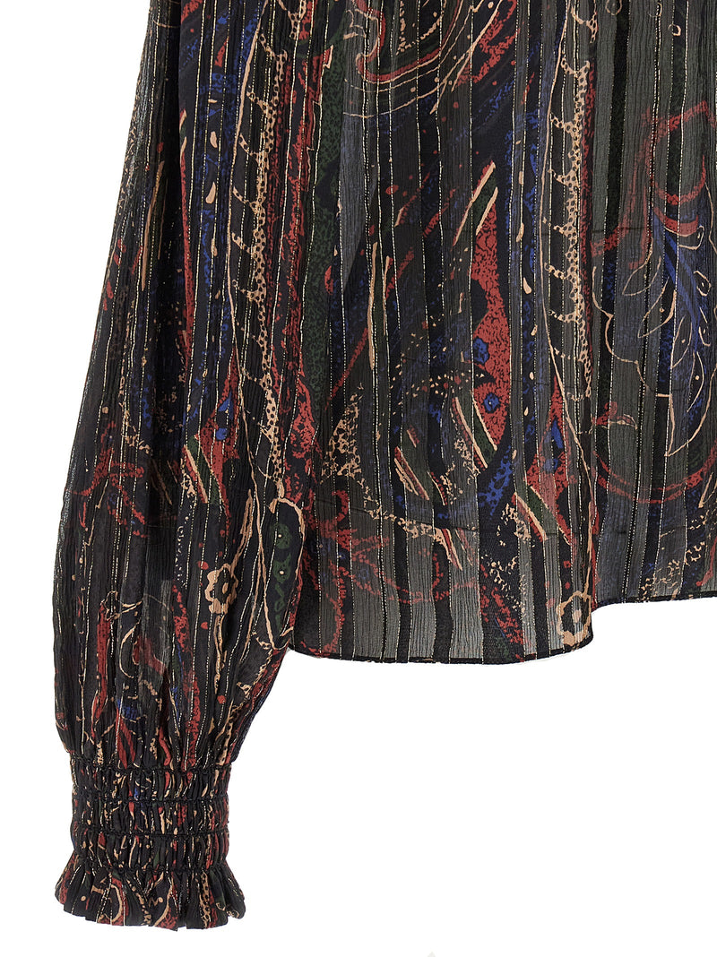 Saint Laurent Saint Laurent Smock Stitch Blouse
