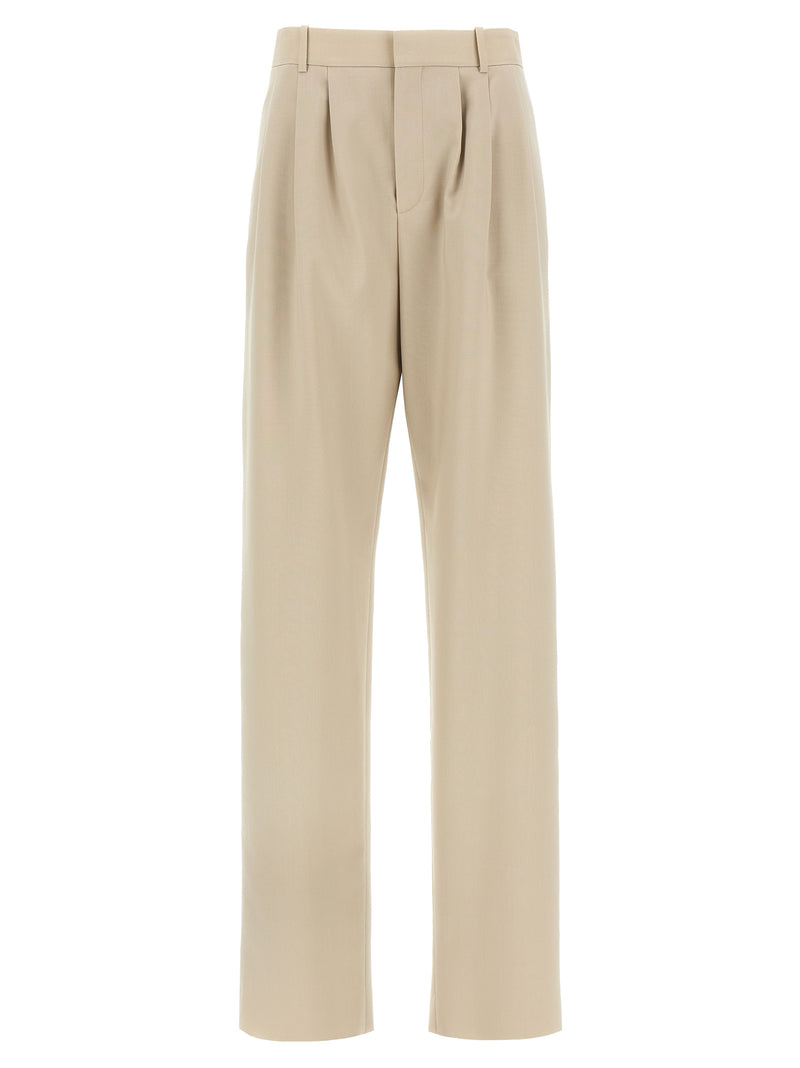Saint Laurent Pleat Pants | Urbalenti™ NYC