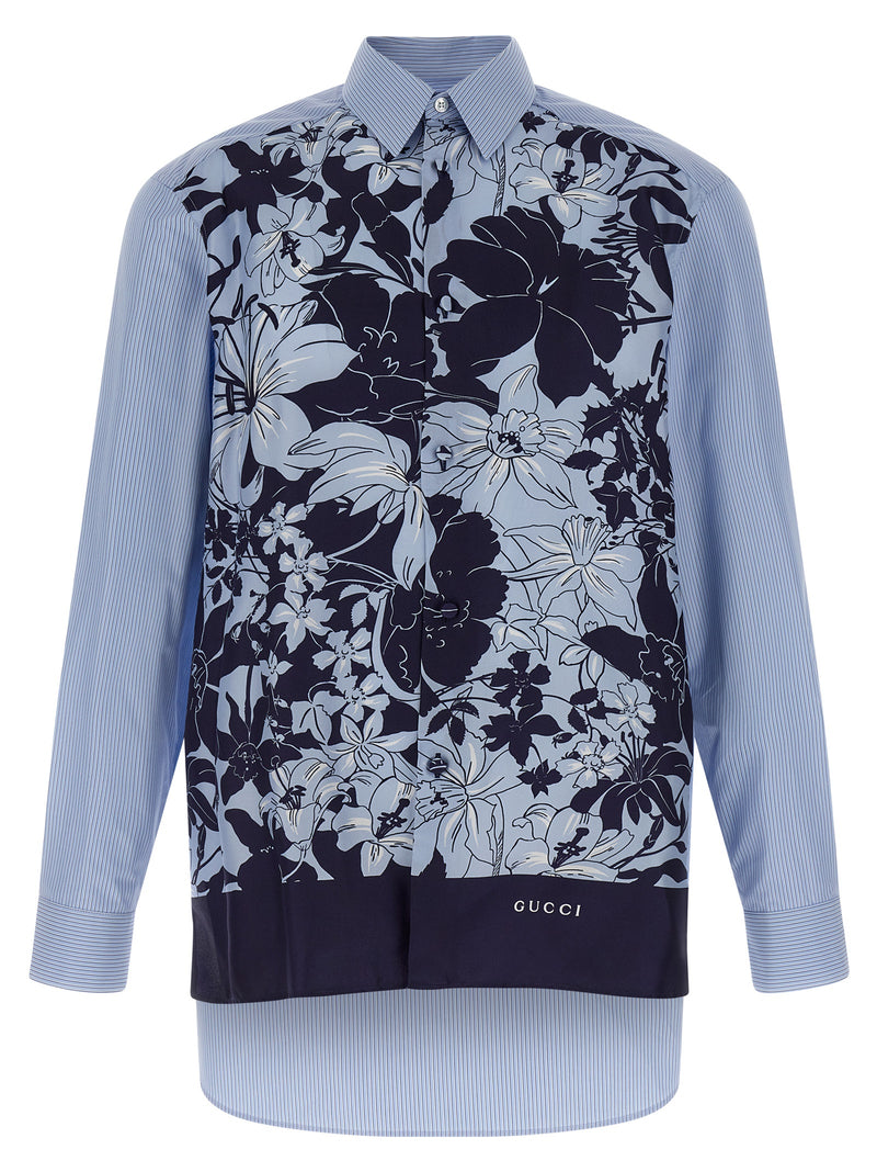 Gucci Floral Silk Shirt | Urbalenti™ NYC