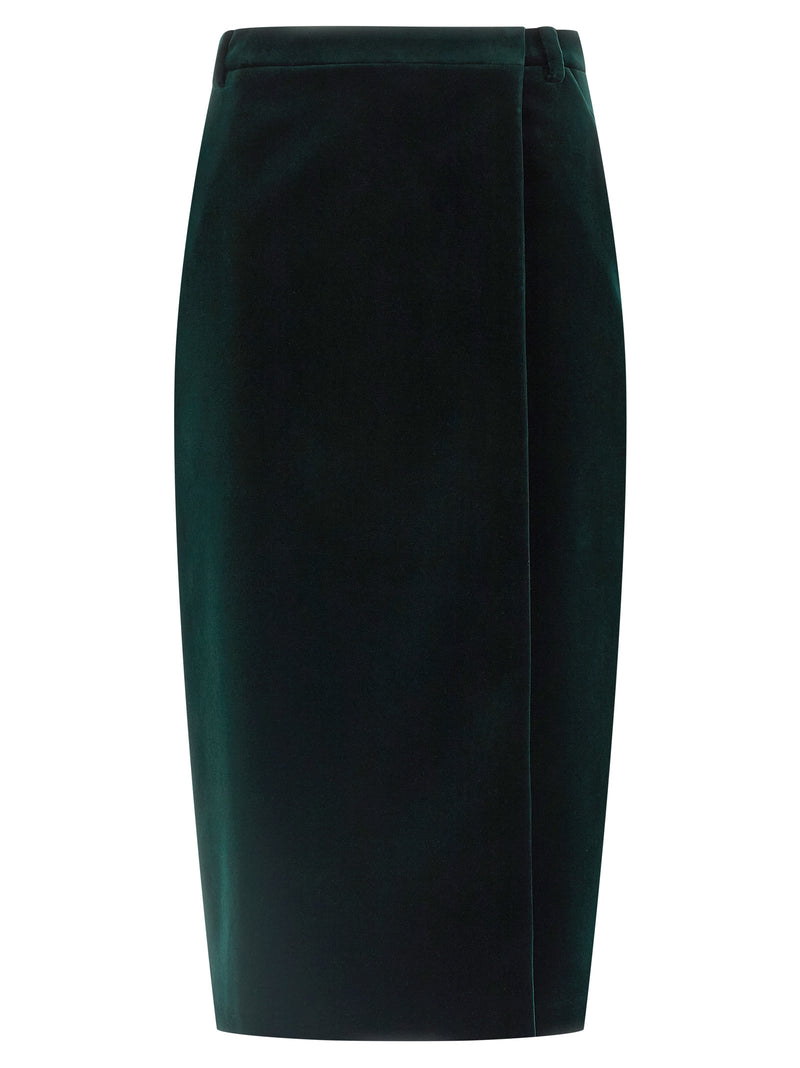 Saint Laurent Saint Laurent Velvet Skirt
