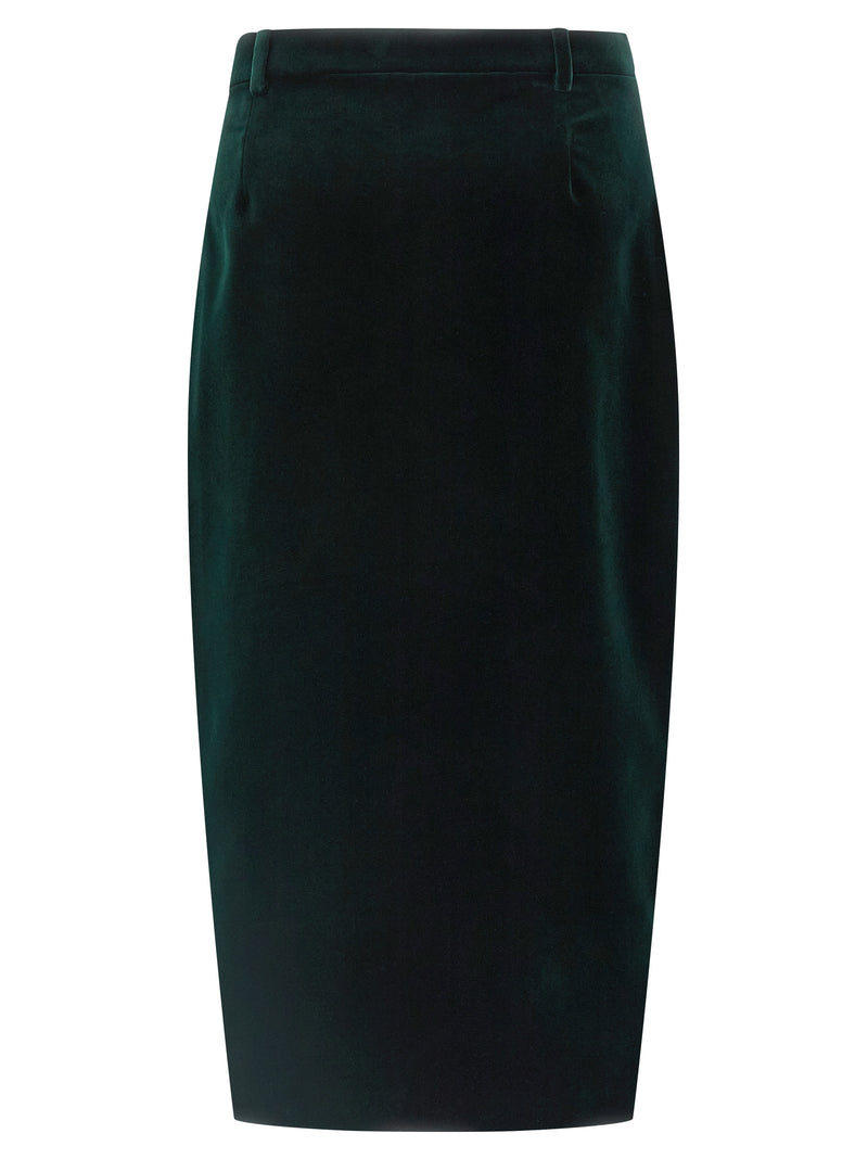 Saint Laurent Saint Laurent Velvet Skirt
