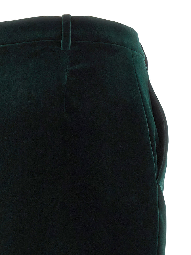 Saint Laurent Saint Laurent Velvet Skirt