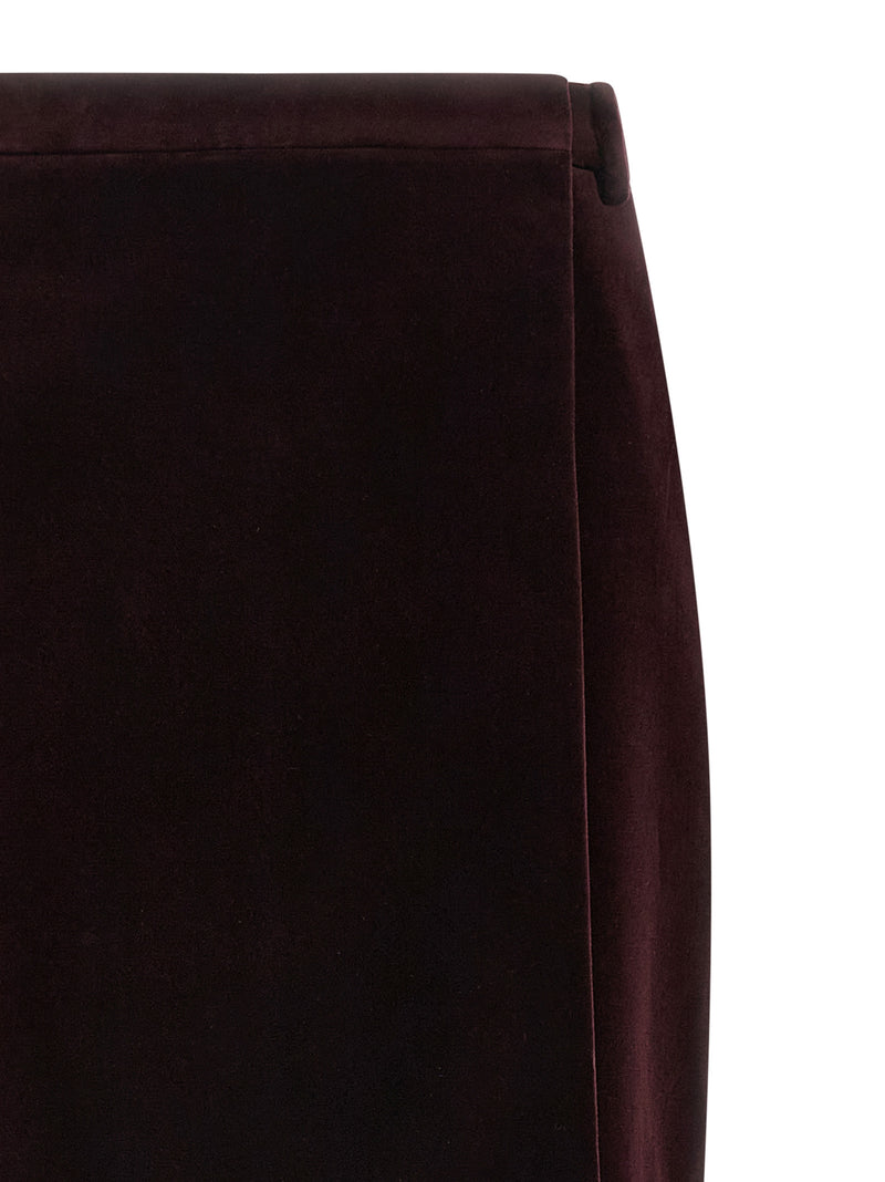 Saint Laurent Saint Laurent Velvet Skirt