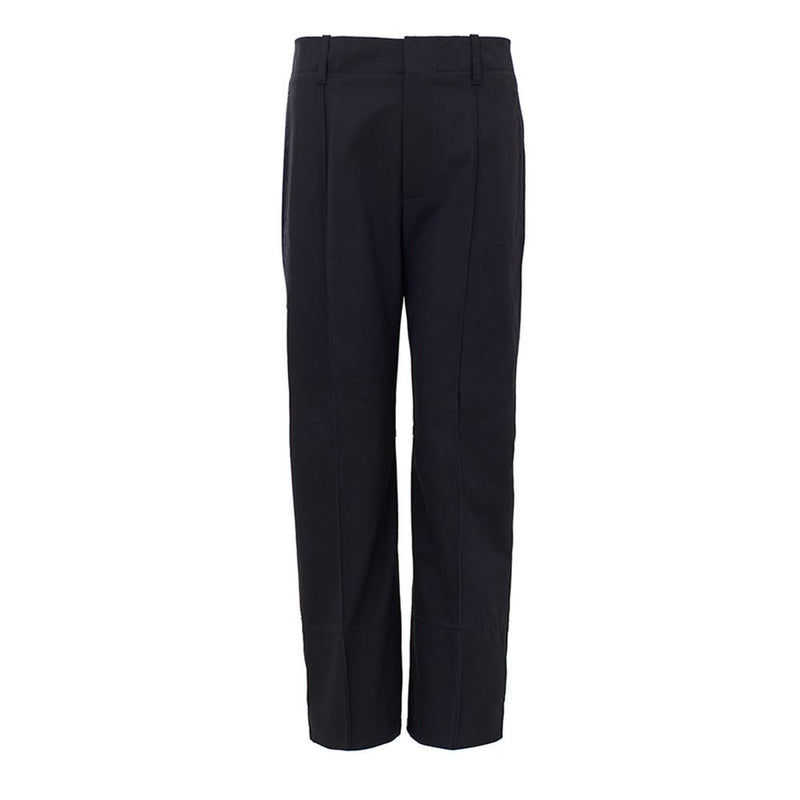 Bottega Veneta Navy Blue Cotton Casual Pants