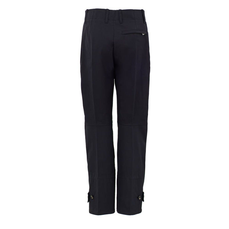 Bottega Veneta Navy Blue Cotton Casual Pants