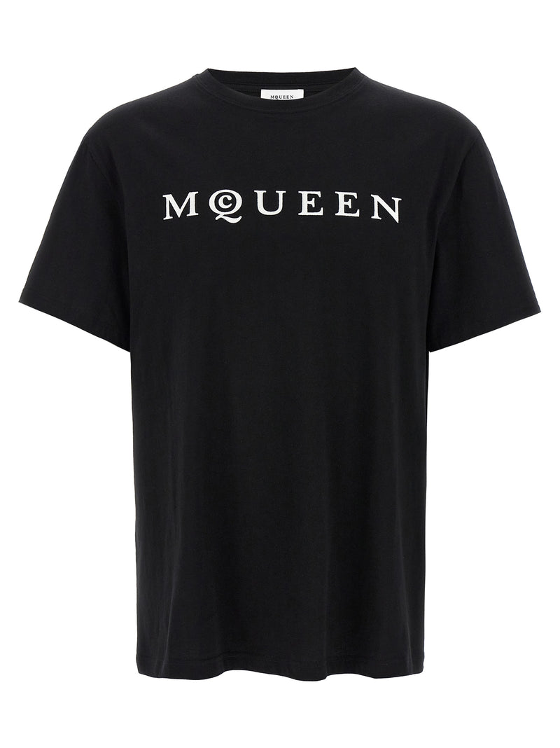 Alexander McQueen Flocked Mcqueen T-shirt | Urbalenti™ NYC