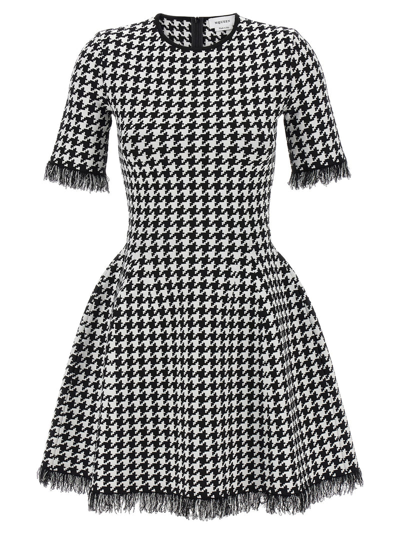Alexander McQueen Alexander McQueen Houndstooth Dress