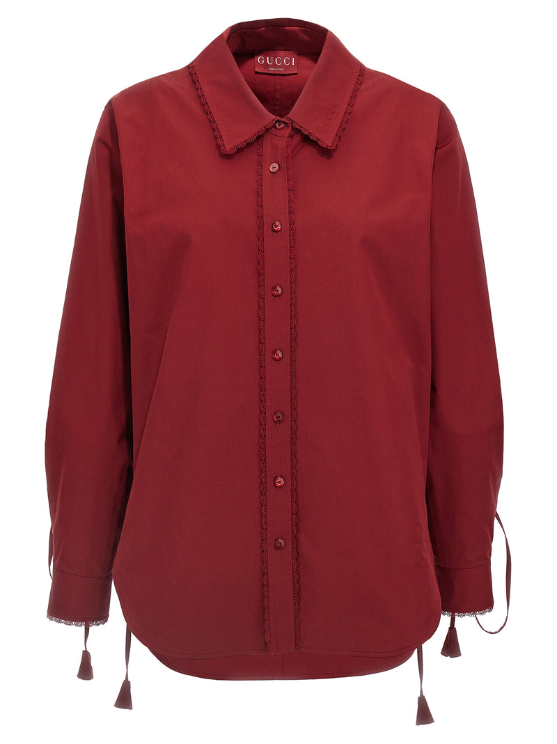 Gucci Gucci Lacing Shirt