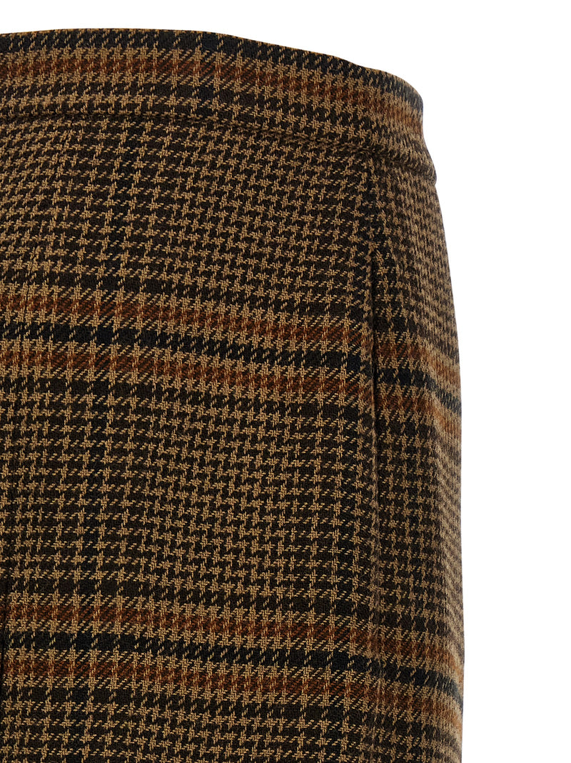 Saint Laurent Saint Laurent Prince Of Wales Skirt