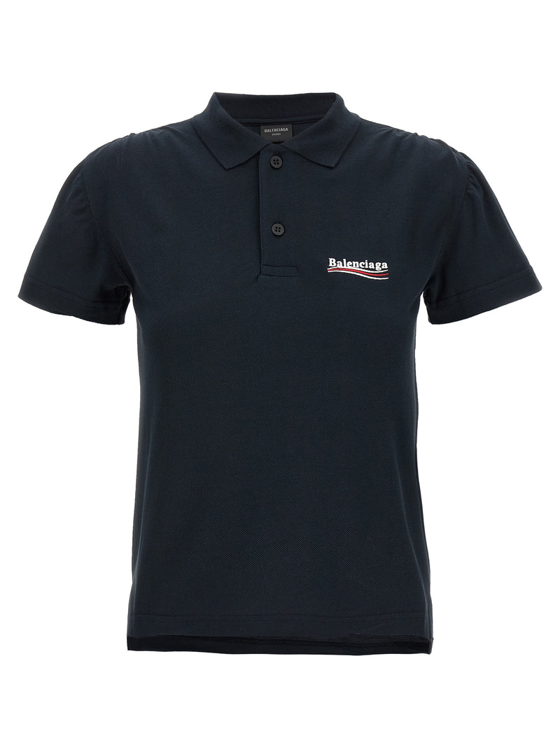 Balenciaga Balenciaga Logo Embroidery Polo Shirt