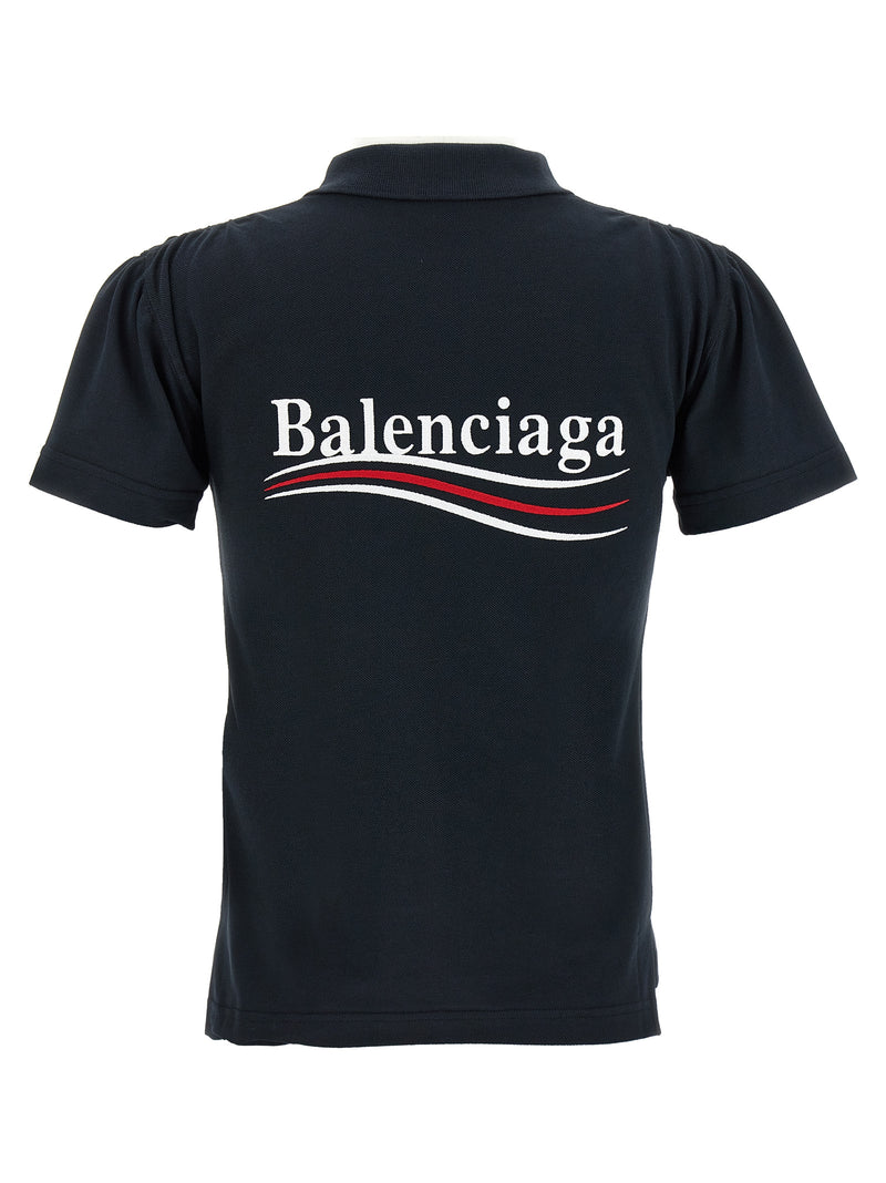 Balenciaga Balenciaga Logo Embroidery Polo Shirt