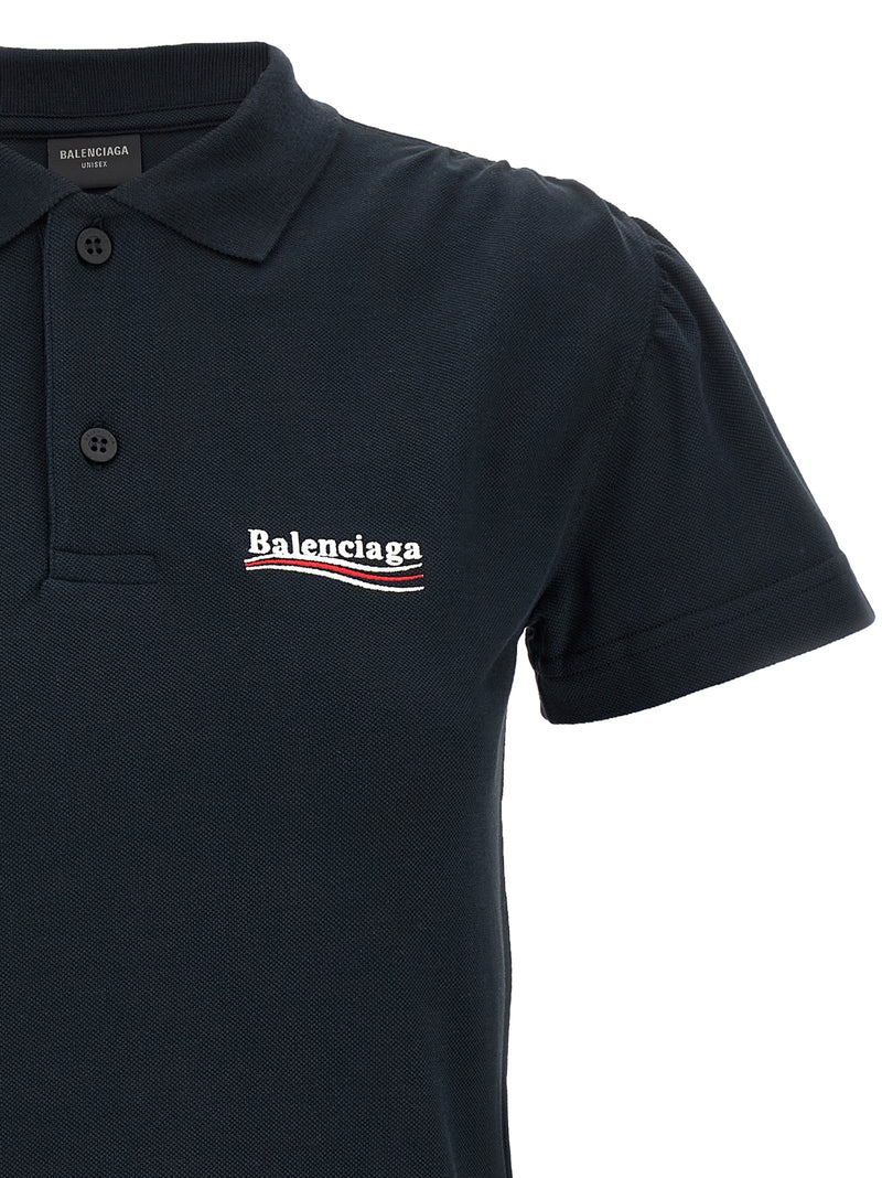 Balenciaga Balenciaga Logo Embroidery Polo Shirt