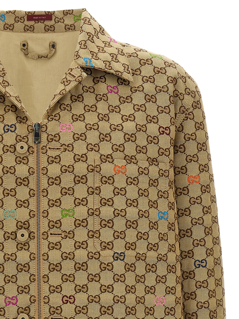 Gucci Multicolor Fil Coupe Jacket | Urbalenti™ NYC