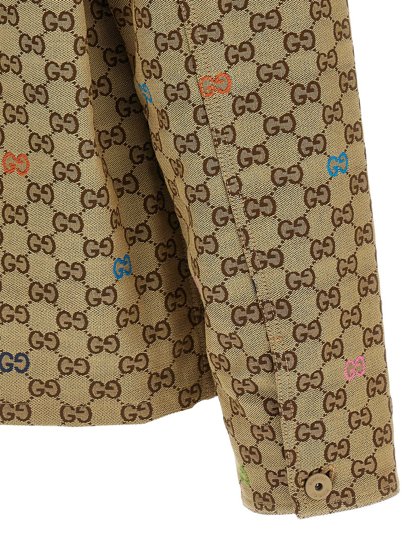 Gucci Multicolor Fil Coupe Jacket | Urbalenti™ NYC