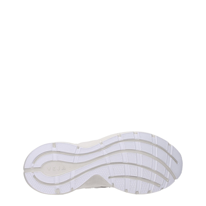 Veja Gray Fabric Athletic Sneakers