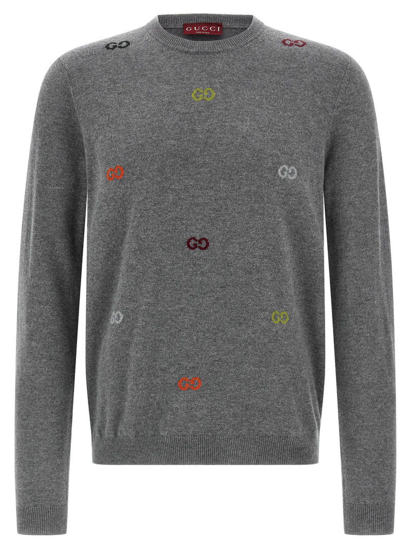 Gucci Gg Intarsia Sweater | Urbalenti™ NYC