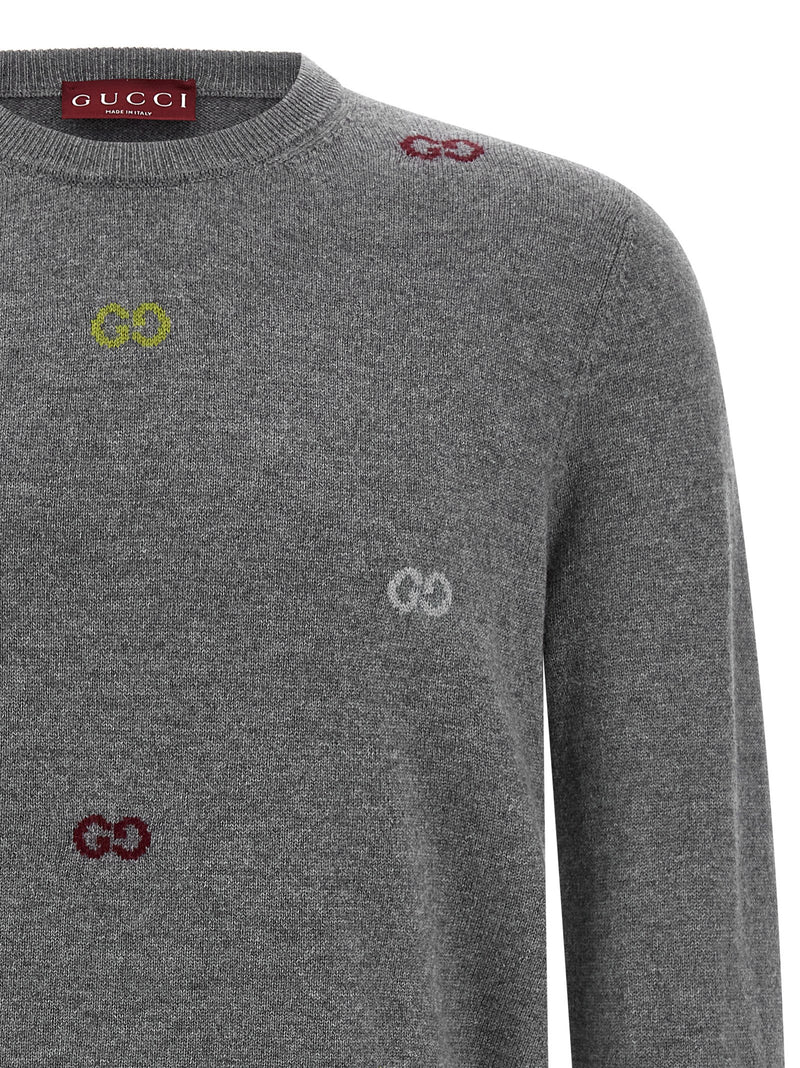 Gucci Gg Intarsia Sweater | Urbalenti™ NYC