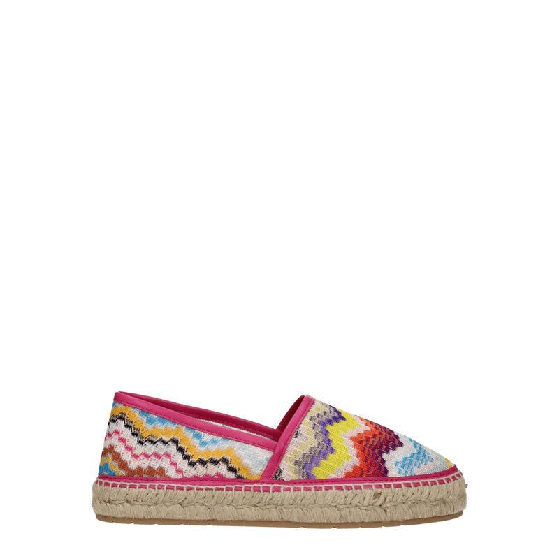 Espadrillas in tessuto multicolore Missoni