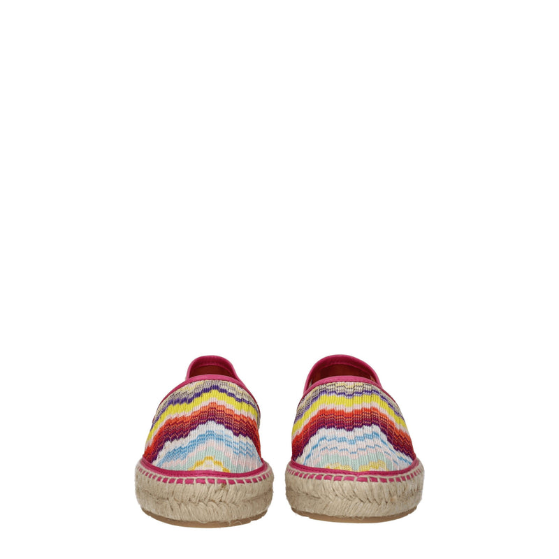 Espadrillas in tessuto multicolore Missoni