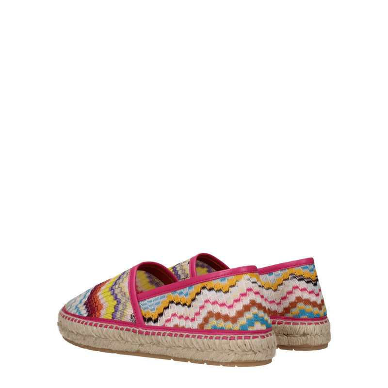 Espadrillas in tessuto multicolore Missoni