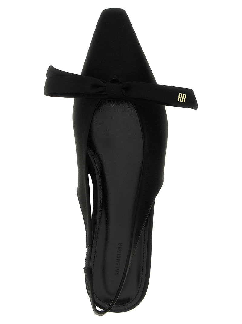 Balenciaga Nano Bow Sling Slingback | Urbalenti™ NYC