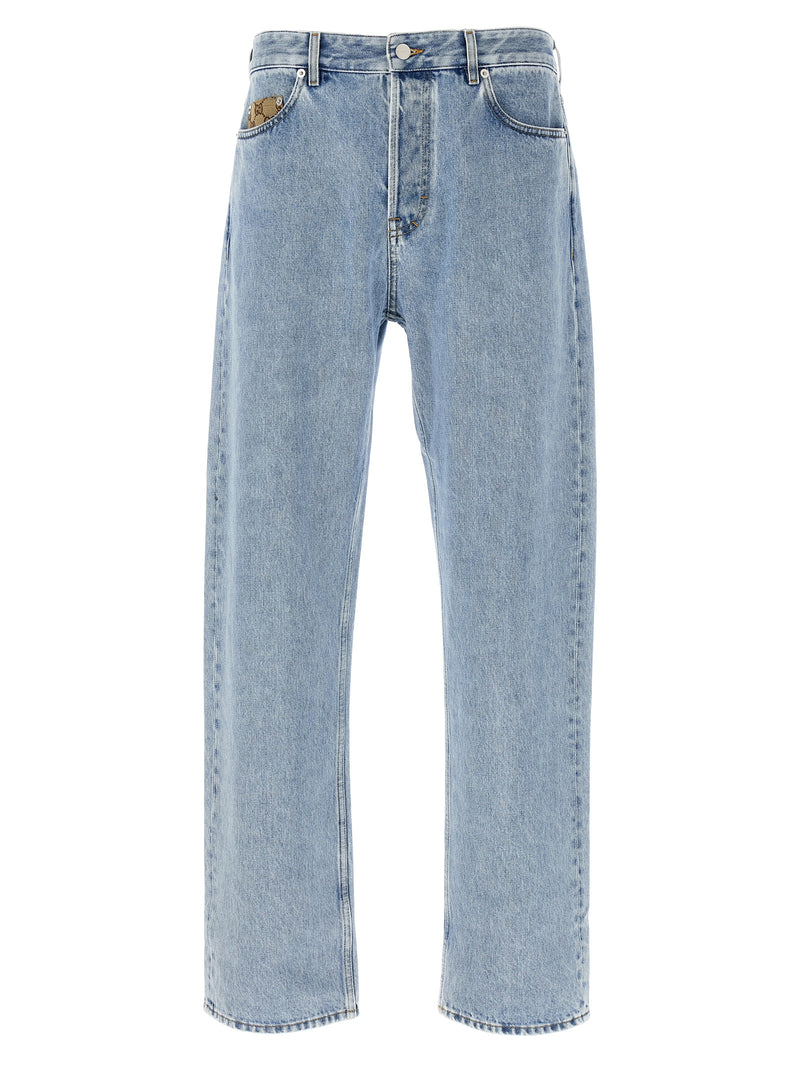 Gucci Gg Insert Jeans | Urbalenti™ NYC