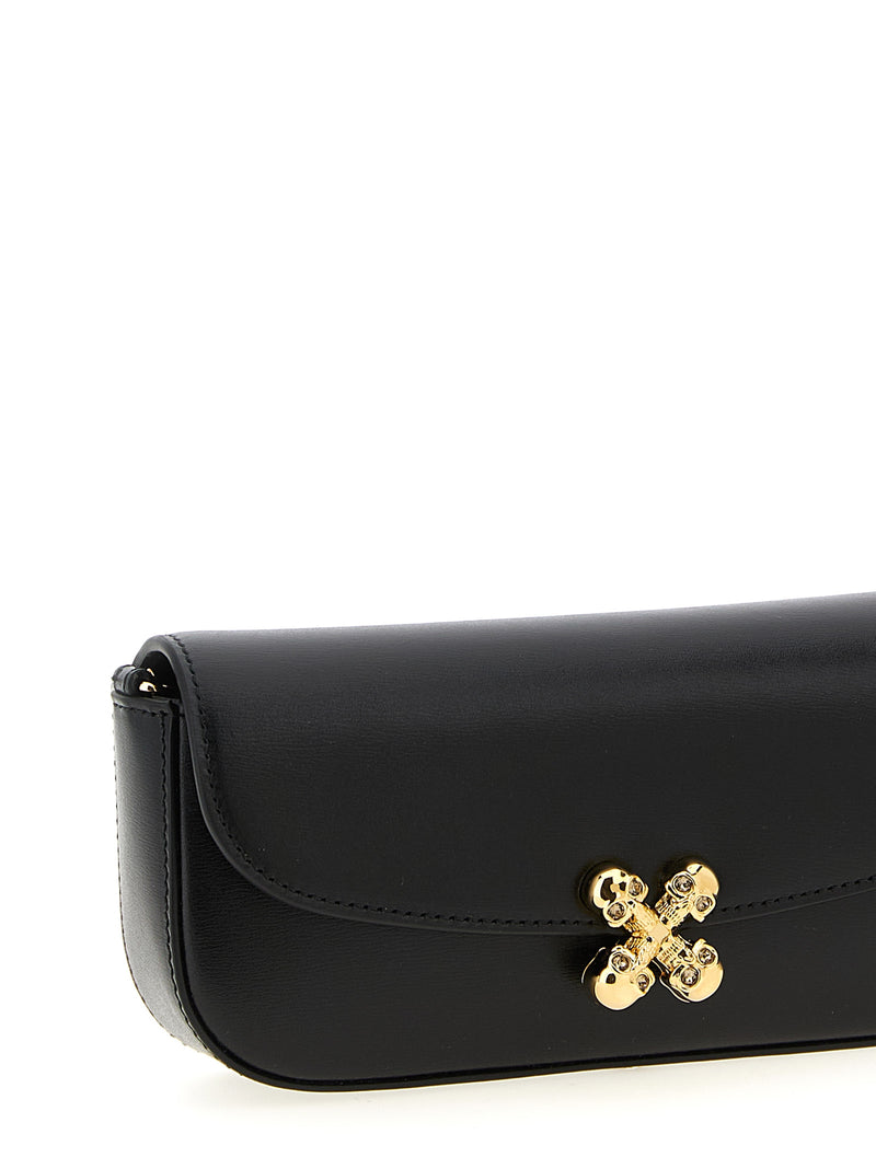Alexander McQueen Alexander McQueen Skull Flower Small Crossbody Bag