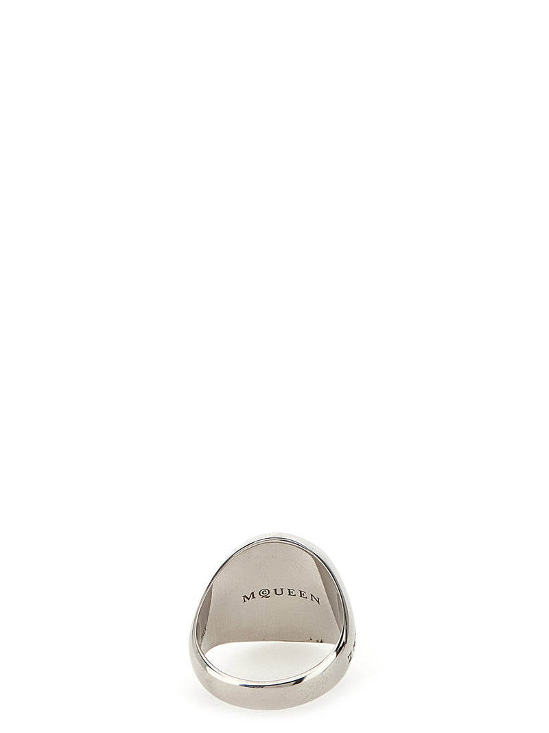 Alexander McQueen Signet Ring | Urbalenti™ NYC