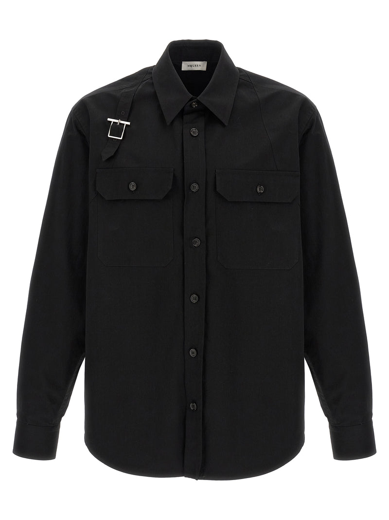 Alexander McQueen Harness Utility Shirt | Urbalenti™ NYC