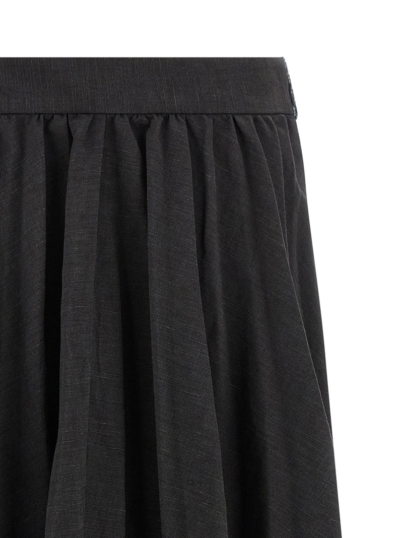 Balenciaga Balenciaga Hybrid Pleated Skirt