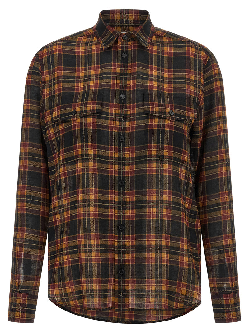 Saint Laurent Saint Laurent Cassandre Lavallière Shirt
