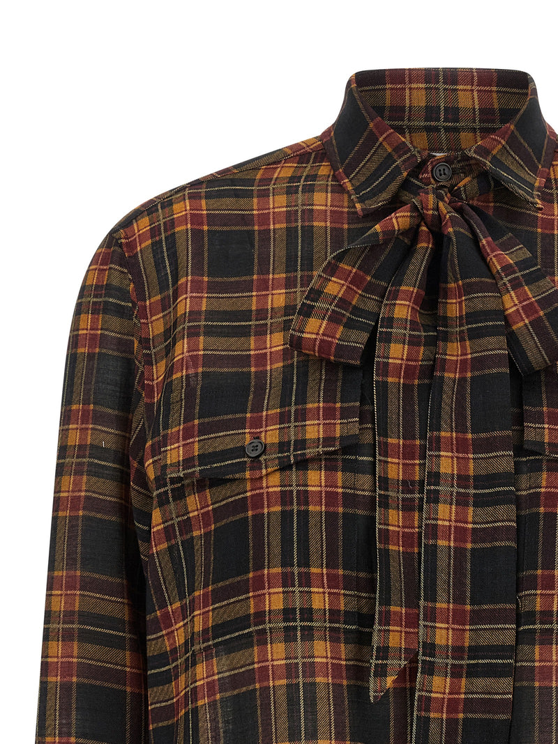 Saint Laurent Saint Laurent Cassandre Lavallière Shirt