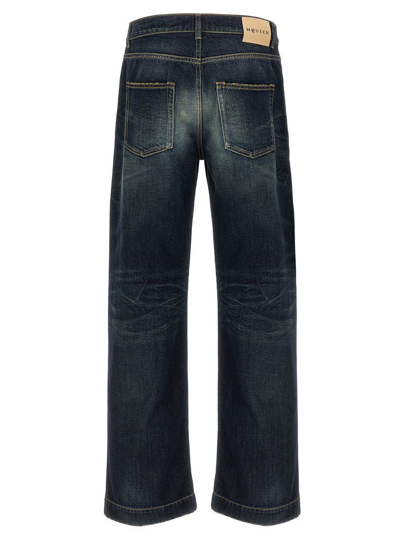 Alexander McQueen Alexander McQueen Wide Leg Jeans