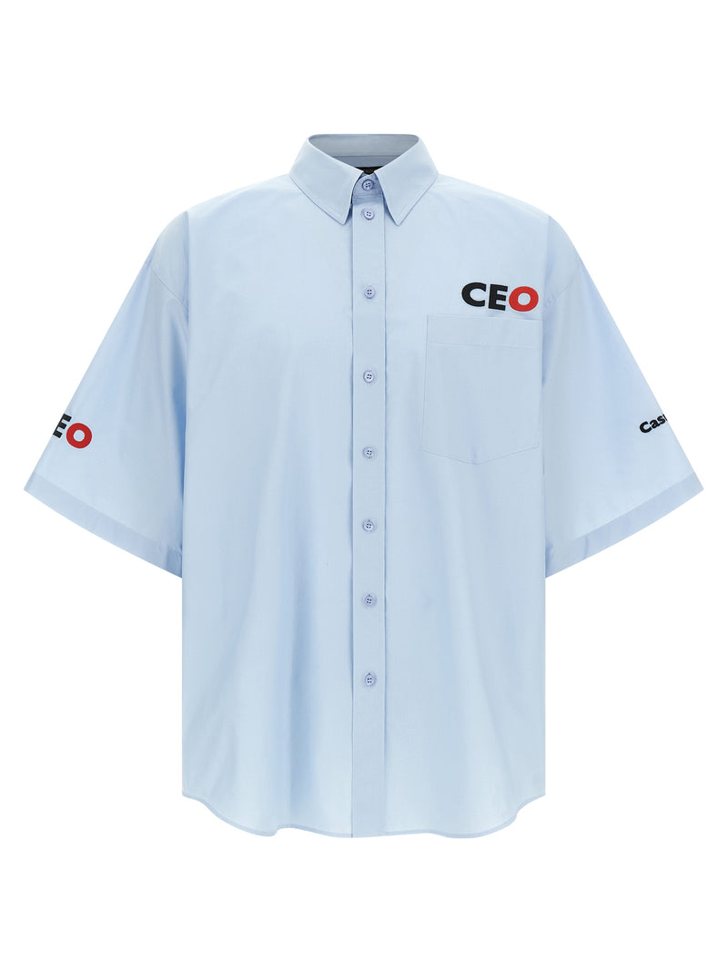 Balenciaga Balenciaga Ceo Uniform Logo Shirt